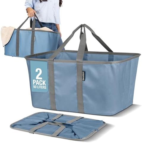 CleverMade Collapsible Fabric Laundry Baskets by CleverMade