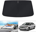 KUST Windshield Sun Shade for 2006-2015 Honda Civic Accessories, Custom Fit 4 by KUST