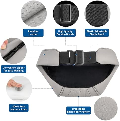 Car Headrest Memory Foam Neck Pillow - Image 4