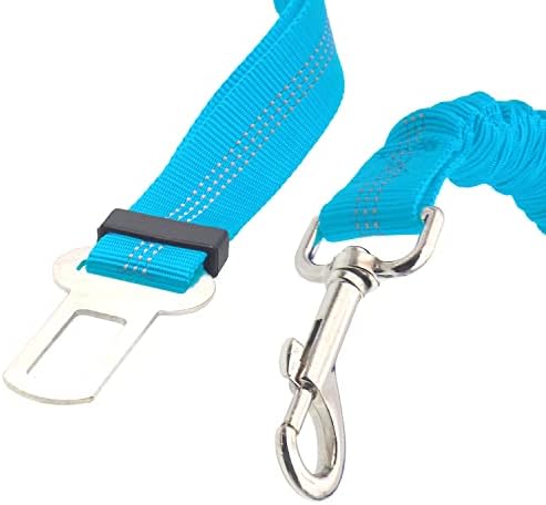 2 Dog Car Harness Seatbelt Seat Belt Leash Travel Accessories Bungee Anti Shock - Image 2