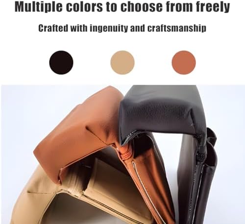 Mandark Leather Car Window Armrest Organizer - Image 5