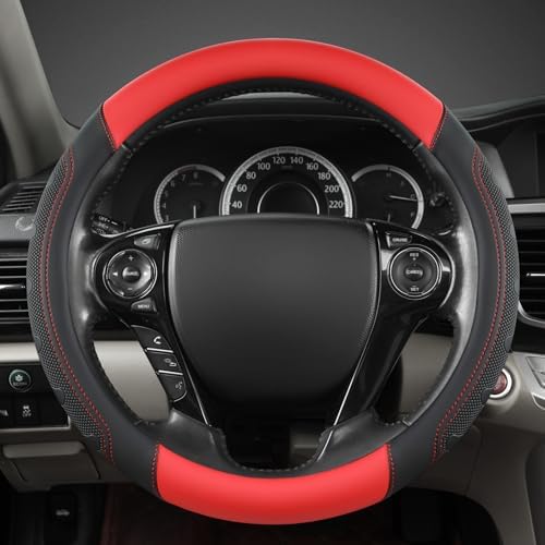 GIANT PANDA Microfiber Leather Steering Wheel Cover - Image 2
