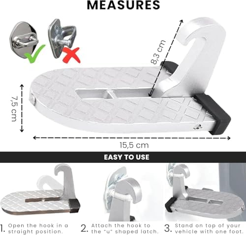 Car Door Pedal, for Dacia Duster Iii 2020-2025 Car Doorstep Foot Folding Pedal - Image 7