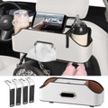Car Seat Back Cup Holder, 4-in-1 Multifunctional Backseat Organizer by Sancaral