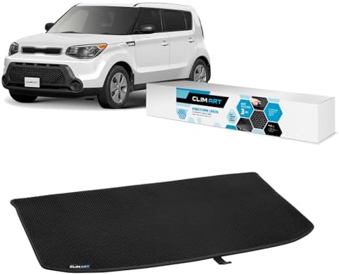 CLIM ART Cargo Liner for Kia Soul 2014-2019 Custom Fit Trunk Mat, by CLIMART