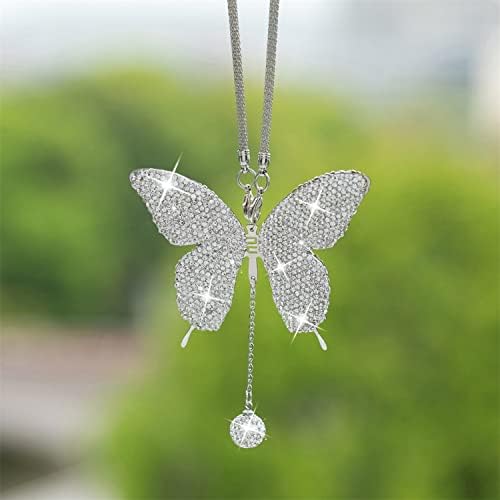 Rhinestones Butterfly Diamond Car Accessories - Image 2