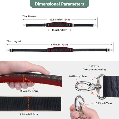 67 Inch Shoulder Straps, Soft - Image 2