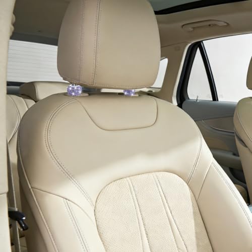 Rhinestone Car Headrest Collar Rings - Image 4