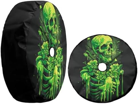 Delerain Green Skeleton Spare Tire Cover - Image 3