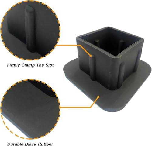 Trailer Hitch Tube Cover Plug 2Inch Rubber Receiver Tube Hitch fit - Image 3