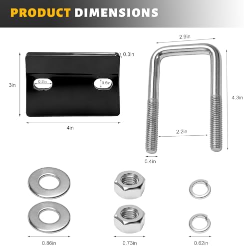 Hitch Tightener, Heavy Duty Anti-Rattle Lock Down Clamp - Image 2