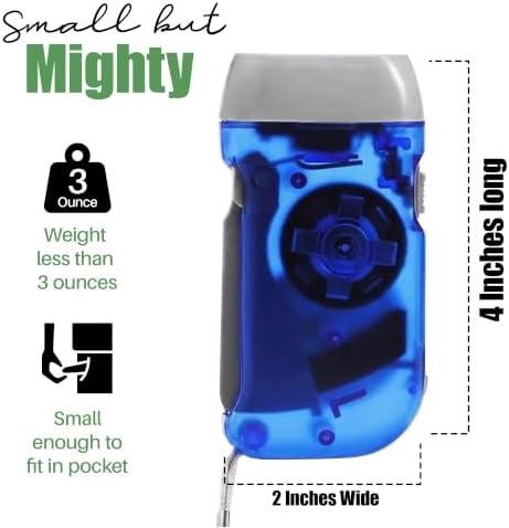 Evelots 24-Pack Hand Crank Flashlights - Image 4
