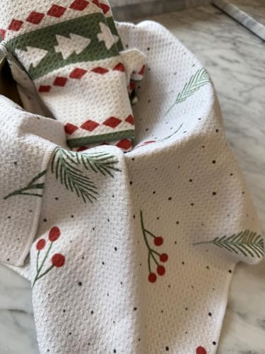 2 Pack Double Sided Kitchen Towels || Dish Towels ||Quick Dry || Designer - Image 3