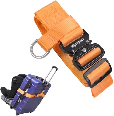 Vigorport Travel Belt, Luggage Strap Convert Carry-on Luggage into Airport - Image 4