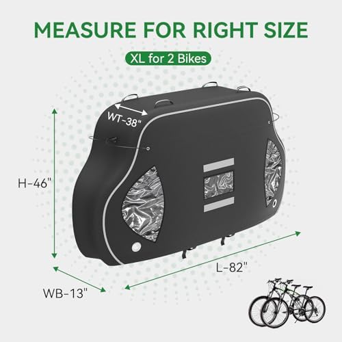 Bike Cover for Transport on Rack - Image 3
