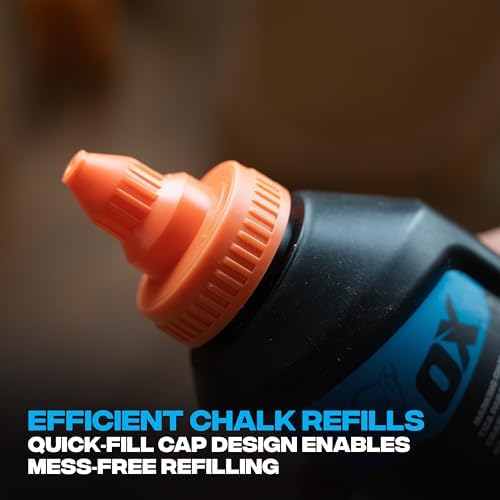 OX Orange Chalk Line Powder 8oz - Image 6