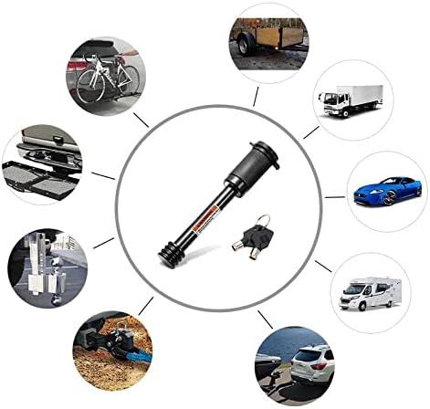 CZC AUTO Hitch Receiver Pin Lock 5/8" - Image 5