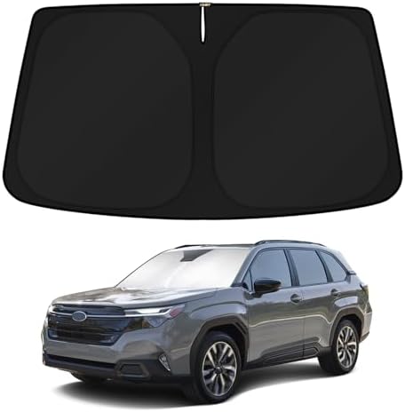 KUST Windshield Sun Shade for 2025 2026 Subaru Forester Accessories Custom Fit by KUST