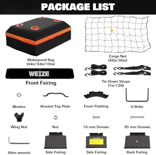WEIZE Heavy Duty 64"x 39" Roof Rack, Rooftop Cargo Carrier Basket - Image 3