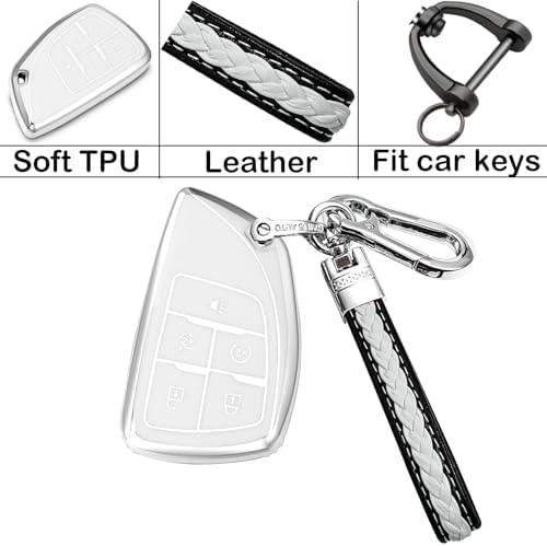 for Chevrolet Key Fob Cover, TPU Protective Key Case - Image 6