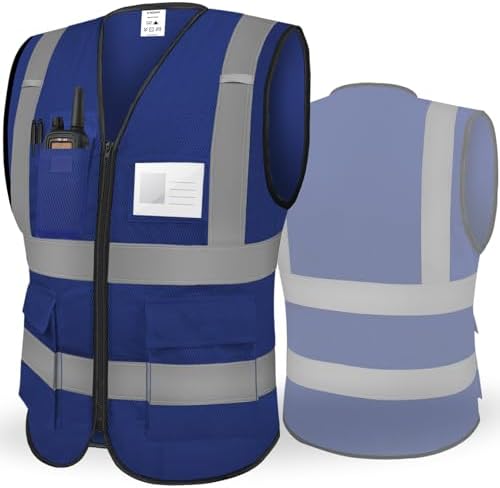 TICONN High Visibility Reflective Safety Vest by TICONN