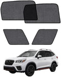 Car Window Shade for Forester 2019-2024, 4 Pack Magnetic Mesh Sun Shades for by Unknown