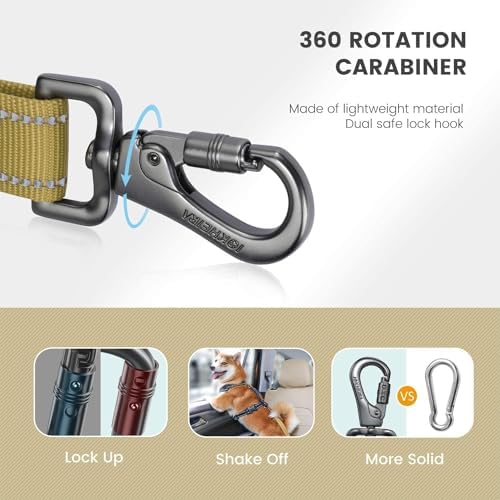 IOKHEIRA Dog Seat Belt 3-in-1 Car Harness - Image 3