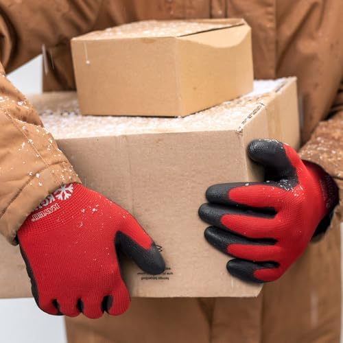 KAYGO Winter Work Gloves Thermal Insulated, PU Coated, 12 Pairs - Image 6