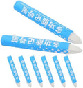 VALICLUD 8pcs White Tire Marking Crayon, Water Resistant Wax Marker by VALICLUD
