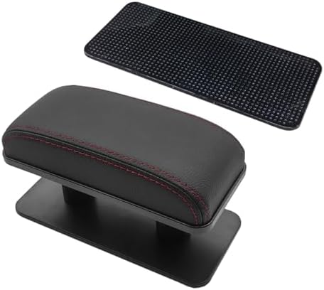 BDZMC Car Elbow Support Pad, Adjustable Height Side Booster Pad, PU Leather Car by Unknown