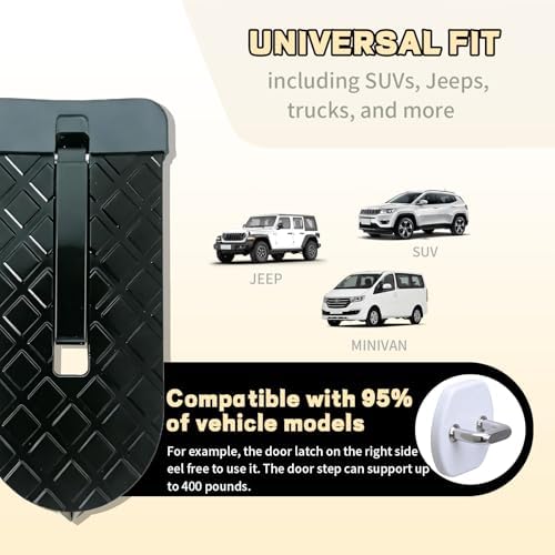 Car Door Step, Universal Car Door Latch Step - Image 5