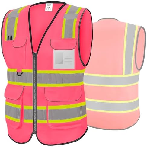TICONN High Visibility Reflective Safety Vest by TICONN