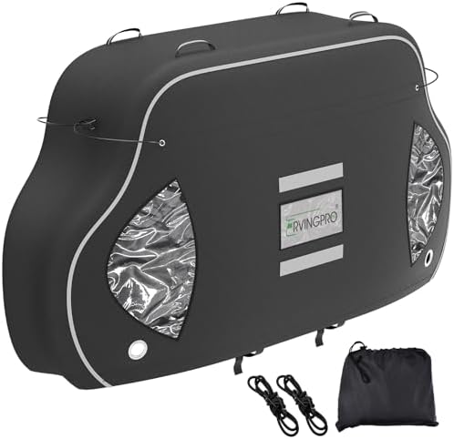 Bike Cover for Transport on Rack by RVINGPRO