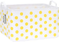 Sea Team Large Rectangle Open-Top Canvas Storage Basket by SeaTeam