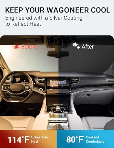 Proadsy Custom Fit Car Windshield Sun Shade - Image 3