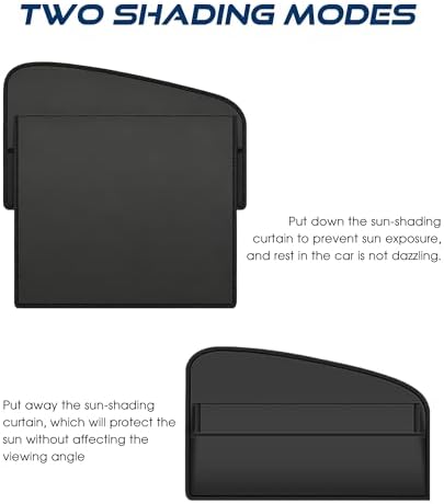 Magnetic Car Window Shade, Car Accessories Universal Magnetic Sun Shade Side - Image 3