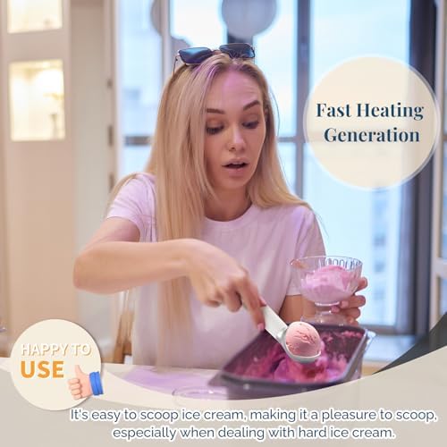 Heated Ice Cream Scoop Rechargeable, Electric Warming Ice Cream Scooper - Image 6