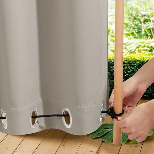 NICETOWN Windproof Outdoor Curtains - Image 5
