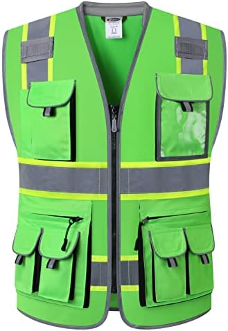 JKSafety Reflective Safety Vest by JKSafety