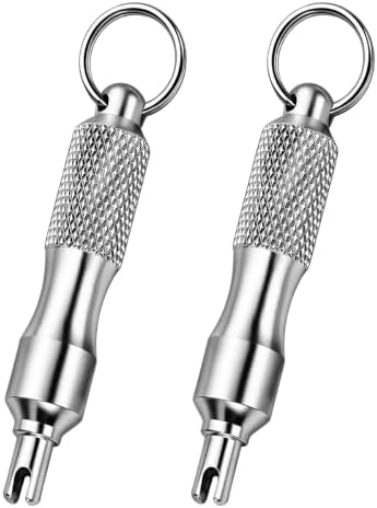 2PCS Tire Valve Stem Removal Tool, Portable Valve Core Remover by Unknown