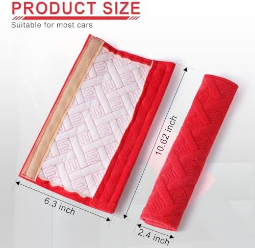 JUSTTOP 2-Pack Universal Car Seat Belt Pads Cover - Image 3