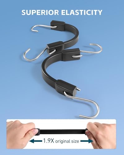 Lucky Straps 10 Inch Short Rubber Bungee Cords - Image 3