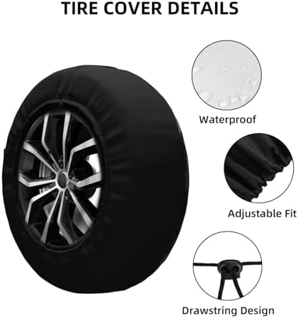Funny Dog Spare Tire Cover Wheel Protectors - Image 3