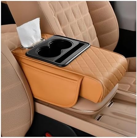 Zpana 4 in 1 Car Center Console Armrest Pillow, Memory Foam by Zpana