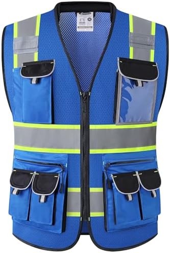JKSafety Reflective Safety Vest by JKSafety