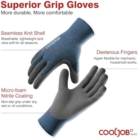 COOLJOB 2 Pairs Gardening Gloves - Image 2