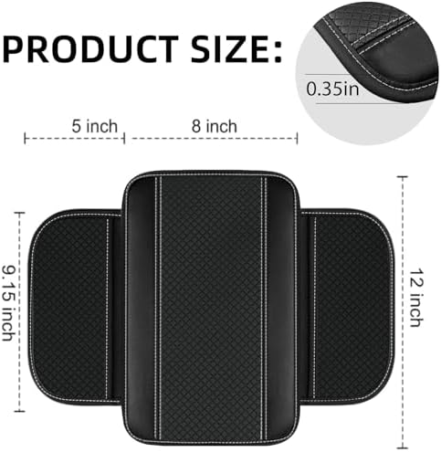 NBTEPEM 10 Pcs Car Floor Mats Full Set Car Accessories, Microfiber Leather - Image 6