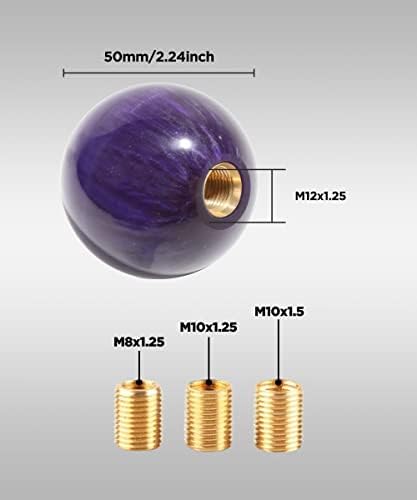 Round Acrylic Gear Shift, Universal Shifter Knob - Image 3