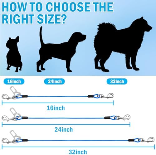 Dog Car Safety Harness, Seatbelt Leash - Image 4