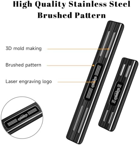 4PCS Car Door Edge Guards Door Sill Protector - Image 4